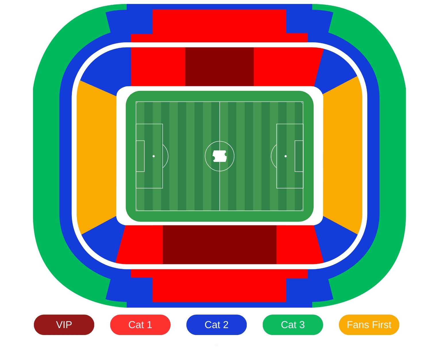 Merkur Spiel-Arena seating chart