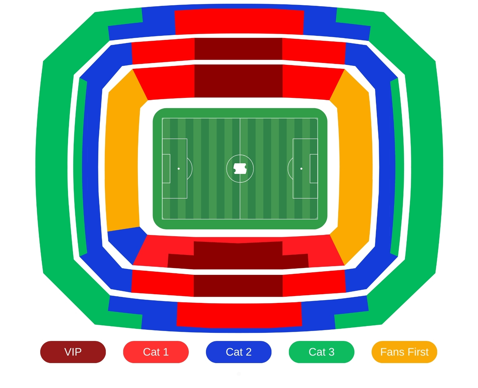 Imtech Arena (Volksparkstadion) seating chart